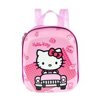 Mochila Escolar Infantil de Costas Hello Kitty Rosa
