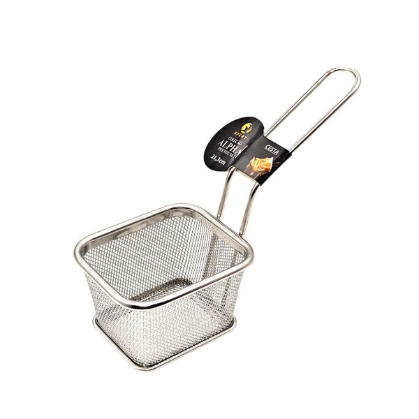 Cesto Para Fritura Premium - Inox