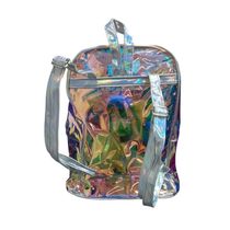 Mochila Infantil de Plástico Lantejoulas Holográficas