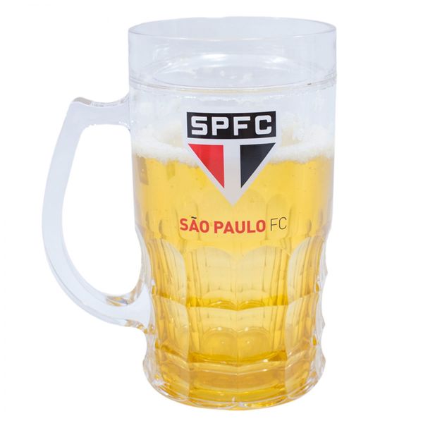 CANECA GEL TERMICO SÃO PAULO TRICOLOR OFICIAL