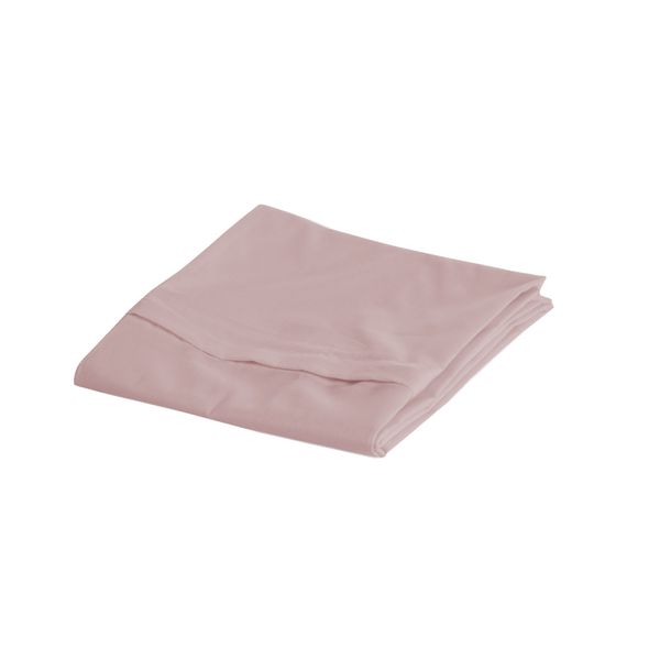 Capa Para Travesseiro Fofuxão 1 Peça 1,46m x 46cm 80% Algodão / 20% Poliéster Percal 140 Fios Com Zíper - Rosê