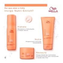 Kit Invigo Enrich Shampoo, Condicionador E Máscara