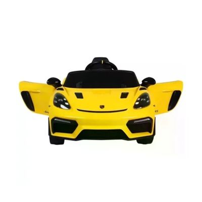 Carro Elétrico Infantil Porsche Spyder 718 Rs 12v Amarelo Bel