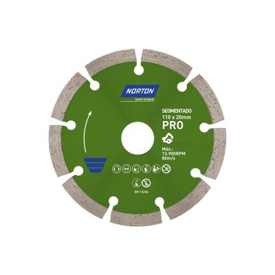 Disco Diam Norton Pro Segmentado Blister