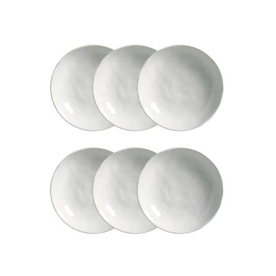 Conjunto de Pratos Fundos Porto Brasil Bio New White 1,1 litros – 6 Peças
