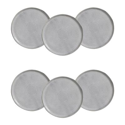 Conjunto de Pratos Rasos Porto Brasil Bio Dust 27,5cm - 6 Peças