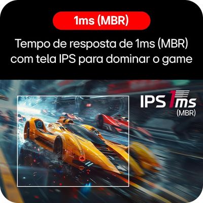 Monitor Gamer 24” LG UltraGear 24G411A-B 144Hz Full HD 1MS MBR G-SYNC FreeSync Preto