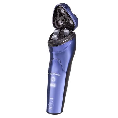 Barbeador Elétrico Britânia BBA07 Bivolt – Azul
