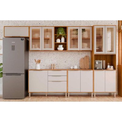 Kit Modulado MGM 6 Peças Brilhante C6P130 Cinamomo/Off