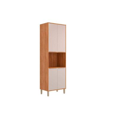 Torre Quente Cozinha MGM Celeste c/ 4 Portas 70cm Cinamomo/Off