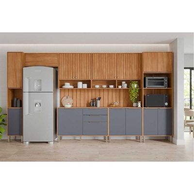 Kit Modulado MGM 6 Peças Divina C6P140 Cinamomo/Titanium