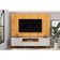 Home p/ TV até 75 Pol Areta c/ Led e Nicho 218x189cm Cedro/Bali - DJ Móveis