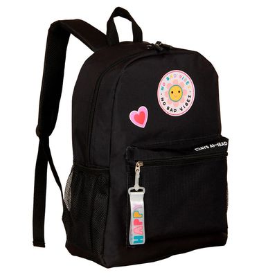 Mochila Juvenil "17 Feminina Bad Vibes MF25109 -Clio UNICA