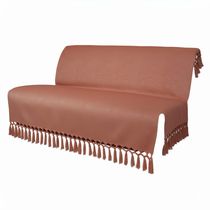 Manta Xale Sofa Jacquard Terracota artesanal  1,80x1,40