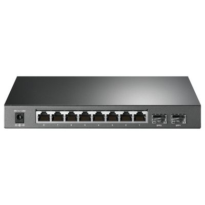 Switch TP-LINK 08 Portas T1500G-10PS Poe 10/ 100/ 1000 2SFP