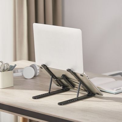 Suporte para Notebook de ATÉ 15" Dobrável e com 6 Regulagens Preto - SN150