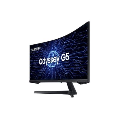 Monitor Samsung Gamer Curvo ODYSSEY 34" 165HZ 1MS WQHD Ultrawide HDMI DP Freesync Premium Preto