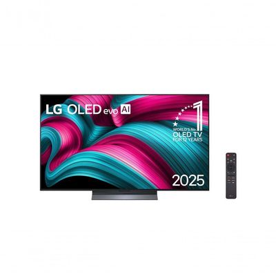 Smart TV LG OLED Evo AI C5 55 Polegadas (OLED55C5PSA): Brilho Incomparável Imagem Perfeita 4K Bivolt