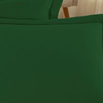 Porta Travesseiro Matelado Nobre 2 Peças Malha 100% Algodão - Verde-bandeira