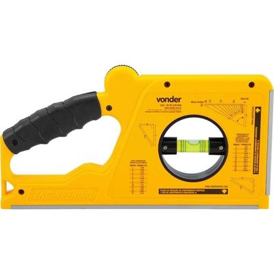 Medidor De ângulo Inclinômetro 0-90° Base Magnética Vonder