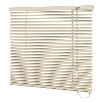 Persiana Horizontal Alumínio 25mm Bege - 1,03m X 1,23m Bege