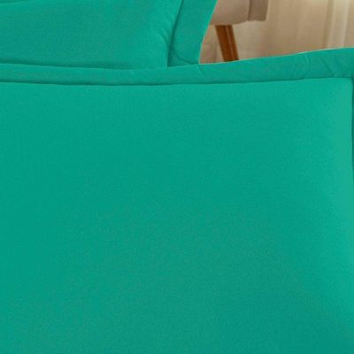 Porta Travesseiro Matelado Nobre 1 Peça Malha 100% Algodão - Jade