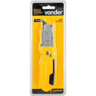 Estilete Raspador Trapezoidal Vonder 19mm 0,191kg