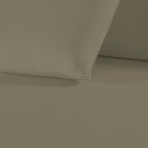 Kit Fronhas Nobre 2 Peças 50cm X 70cm Malha 100% Algodão - Avelã