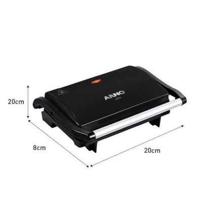 Grill Arno Compact Gpto Preto 127v