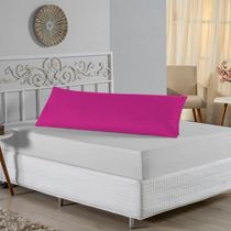 Fronha Xuxão Nobre 1 Peça 1,30m X 40cm Malha 100% Algodão - Pink
