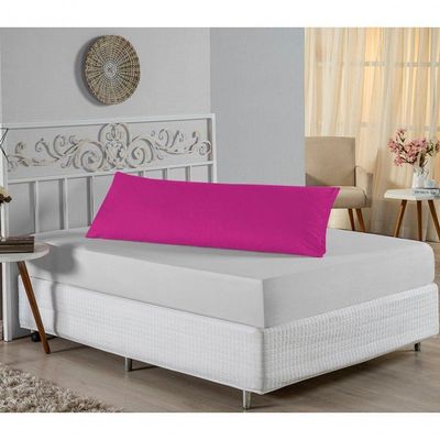 Fronha Xuxão Nobre 1 Peça 1,30m X 40cm Malha 100% Algodão - Pink
