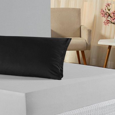 Fronha Xuxão Nobre 1 Peça 1,30m X 40cm Malha 100% Algodão - Preto
