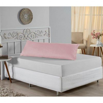 Fronha Xuxão Nobre 1 Peça 1,30m X 40cm Malha 100% Algodão - Rosa