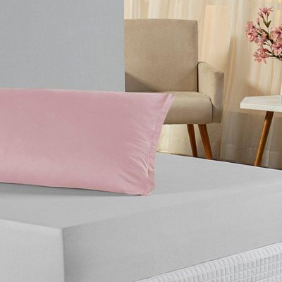 Fronha Xuxão Nobre 1 Peça 1,30m X 40cm Malha 100% Algodão - Rosa