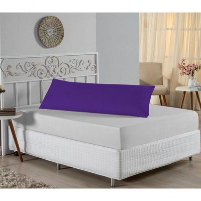 Fronha Xuxão Nobre 1 Peça 1,30m X 40cm Malha 100% Algodão - Roxo