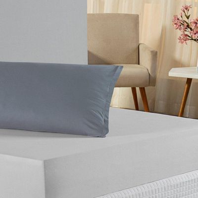 Fronha Xuxão Nobre 1 Peça 1,30m X 40cm Malha 100% Algodão - Cinza