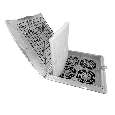 Exaustor Industrial Para Painel Elétrico - 72 W / 76 W / 220 V Monofásico. Ip54 - Giepe 35110