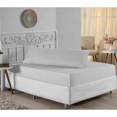 Fronha Xuxão Nobre 1 Peça 1,30m X 40cm Malha 100% Algodão - Branco