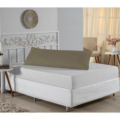 Fronha Xuxão Nobre 1 Peça 1,30m X 40cm Malha 100% Algodão - Avelã