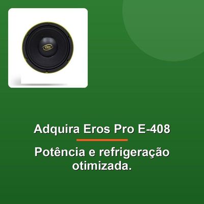 Alto Falante Eros Pro E-4088 8r 400W Rms