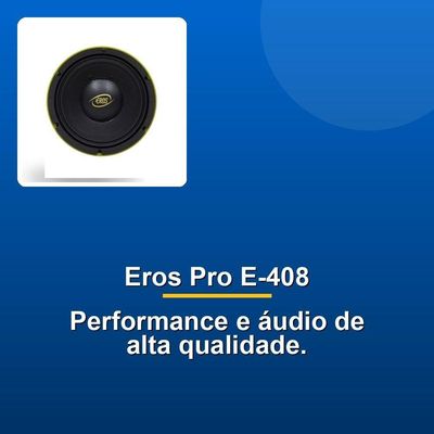 Alto Falante Eros Pro E-4088 8r 400W Rms