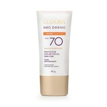 Protetor Solar Facial Incolor Neo Dermo Defense Collection Fps 70 40g