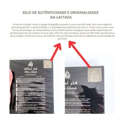 Perfume Árabe Fakhar Black Lattafa Edp Masculino 100ml