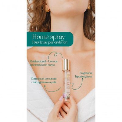 Home Spray Vegano Jasmim Com Murumuru 25ml