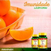Kit 04 Vitaminas C Revestida 100% Idr Maxinutri 60 Capsulas