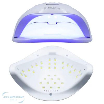Cabine De Unha Estufa 36 Leds Uv E Led Sun X5 Plus 80w Gel
