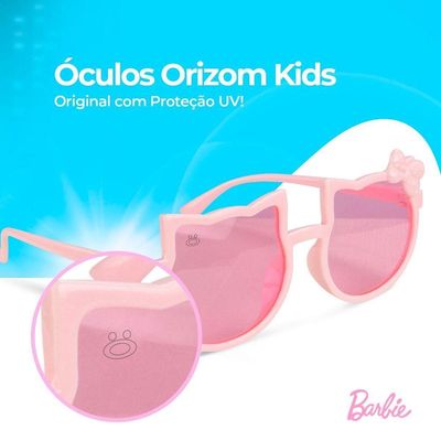 Oculos Sol + Relogio Digital Led Rosa Infantil Original Qualidade Premium Presente Prova Dagua