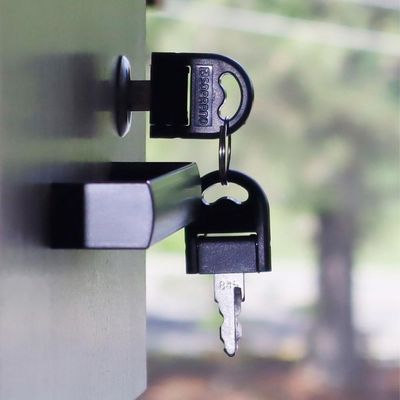 Mesa De Escritorio 2 Gavetas E Chave 160 Cm Me4193 Amendoa Preto Tecno Mobili Amendoa Preto