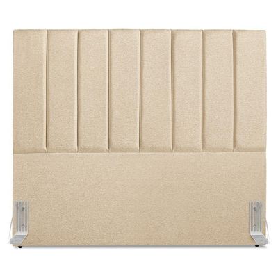 Cabeceira E Recamier Bau Casal 140 Cm Dalia Linho Bege Artte Bege