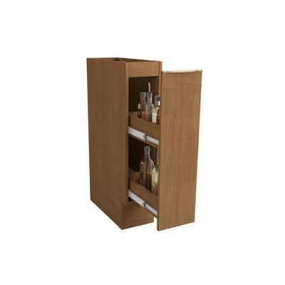 Gabinete Cozinha Modulado Vibra T621 Porta Tempero s/Tampo 20cm Canela Lacca Kappesberg
